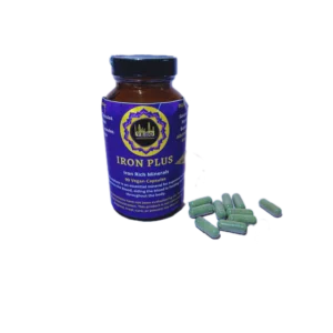 IRON PLUS CAPSULES Wildcrafted & ALL Natural